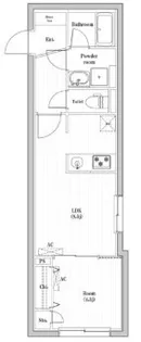 コンポジット渋谷本町【1階】の間取り