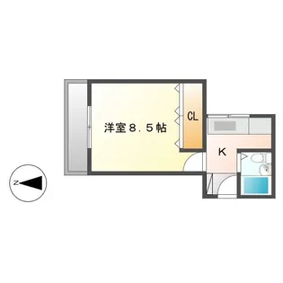 T1ビル【3階】の間取り