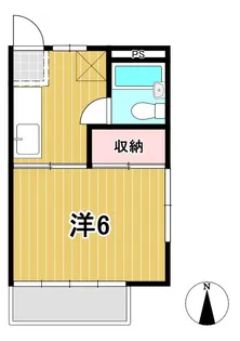コーポホソダ【2階】の間取り