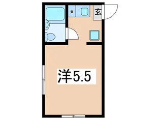 ホワイトキャビン高舟【2階】の間取り
