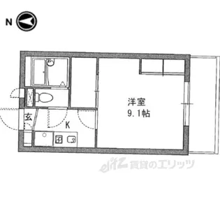 レオパレスSOPHIA【2階】の間取り