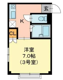 ラフィーネ【2階】の間取り