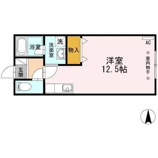 ヴィガ中居林【2階】の間取り