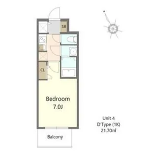S-RESIDENCE堺浜寺broad【3階】の間取り