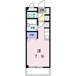 埼玉県所沢市北野1【アパート】の間取り