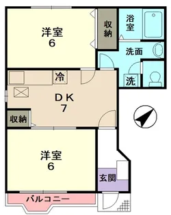 ロジュマン・ラフィネA棟【1階】の間取り