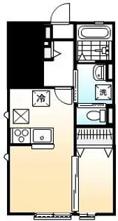 シャルール【1階】の間取り