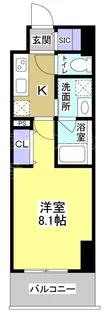 Central S 砂山町【9階】の間取り