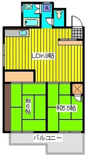 第一マンション【3階】の間取り