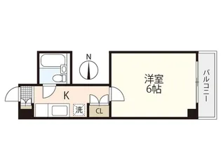 コーポ吉村【4階】の間取り