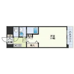 LECIEL仁保新町【2階】の間取り