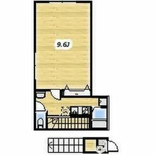 Olive Terrace高ヶ坂【2階】の間取り