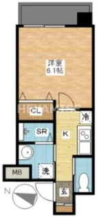 ヴィオラ寄合町【4階】の間取り