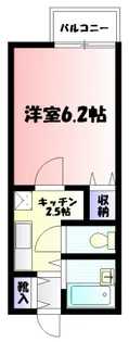 コースト辻堂【1階】の間取り