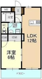 エンゼルタウン宝石【3階】の間取り