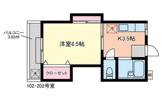 セドロ クアトロ【1階】の間取り