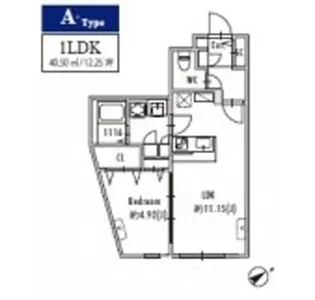 GRANPASEO下北沢【2階】の間取り