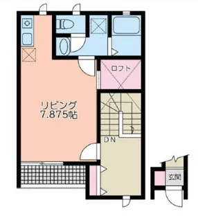 栄町花水木A【01】【2階】の間取り