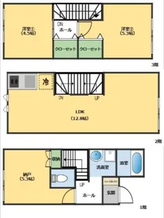 TheSiesta 唐木田 Terraveneの間取り