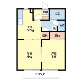 サンエール天白A【2階】の間取り