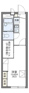 レオパレスソレイユ【1階】の間取り