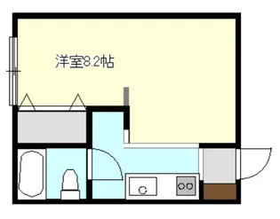 ミルクハウスI【2階】の間取り