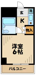 東京都八王子市松木【マンション】の間取り