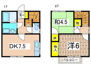 神奈川県横浜市保土ヶ谷区今井町【一戸建】の間取り