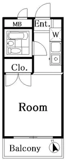 プレール新板橋【2階】の間取り