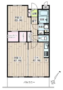 サークビルズ3【2階】の間取り