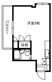 ユートピアマンション【2階】の間取り