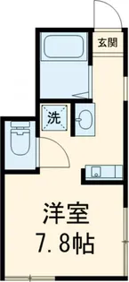 グリーンフォレスト亀有【1階】の間取り