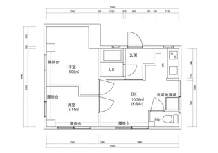 東京都新宿区北新宿3【マンション】の間取り