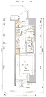 ARTESSIMO ALDO アルテシモアルド【9階】の間取り