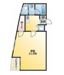 東京都北区田端新町3【マンション】の間取り