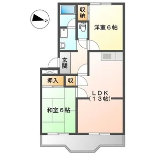 パークヒルズ213【3階】の間取り