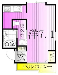 Bless1010【2階】の間取り