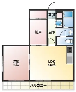 ウィングメゾン【1階】の間取り