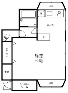 ハイツ碑文谷【2階】の間取り