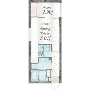 quador御器所NOIR【1階】の間取り