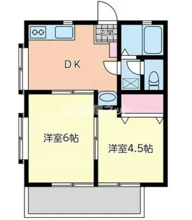 メープルガーデンハイツIIIH【2階】の間取り