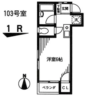 ロイヤル王子神谷【1階】の間取り