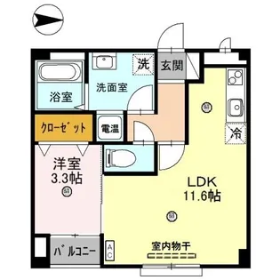 JEWEL【3階】の間取り