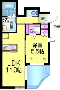 パトラ【1階】の間取り