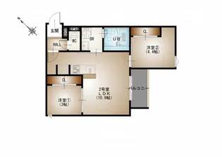 REGALEST-F 矢野駅前【3階】の間取り