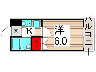 パレノーブル大谷田【2階】の間取り