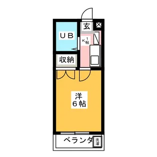 プリンセス八事【2階】の間取り