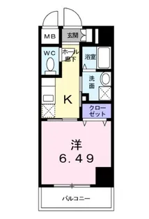 キアーラ【7階】の間取り