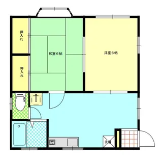 雪ヶ坂ビレッジ【1階】の間取り