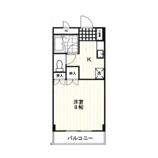 サンリーフ中田町【1階】の間取り